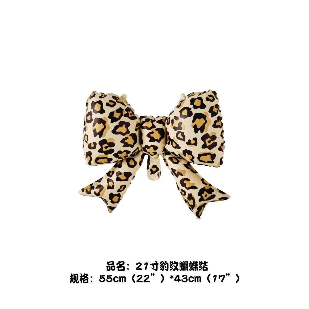 Cross-border new arrival 40 "american edition leopard digital aluminio film leopard series aluminio film globos comercio exterior al por mayor detail image 3