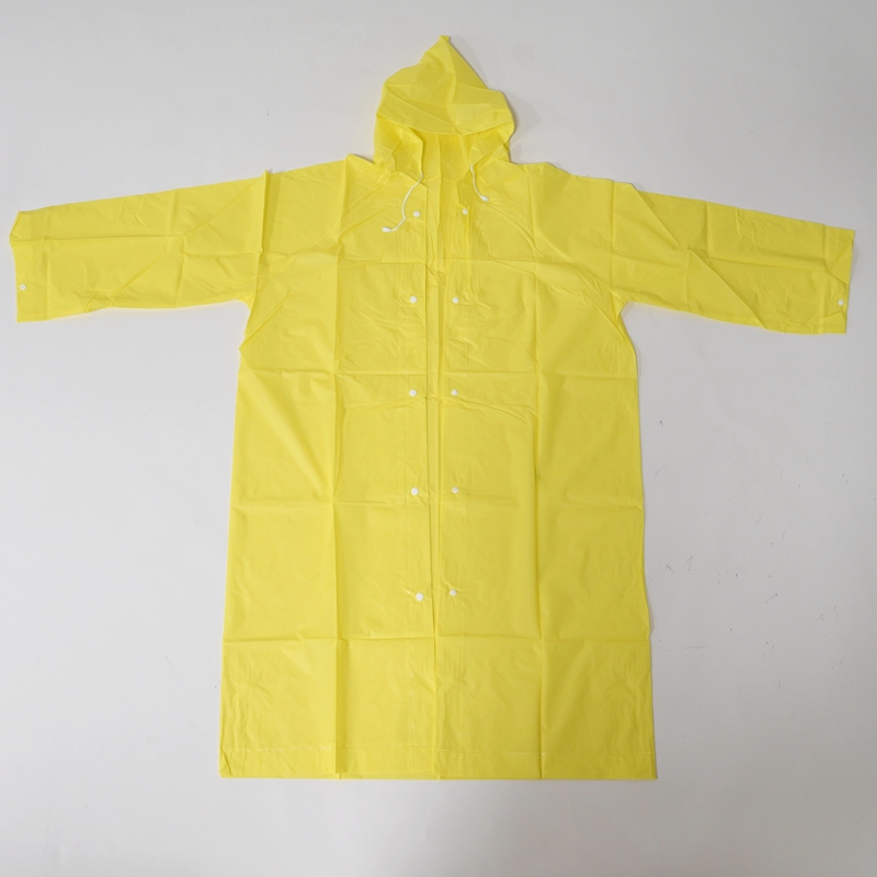 Wholesale EVA raincoats with buttons from Liwang Factory, adult hiking raincoats, travel scenic area sets, and outdoor waterproof raincoats Item Picture