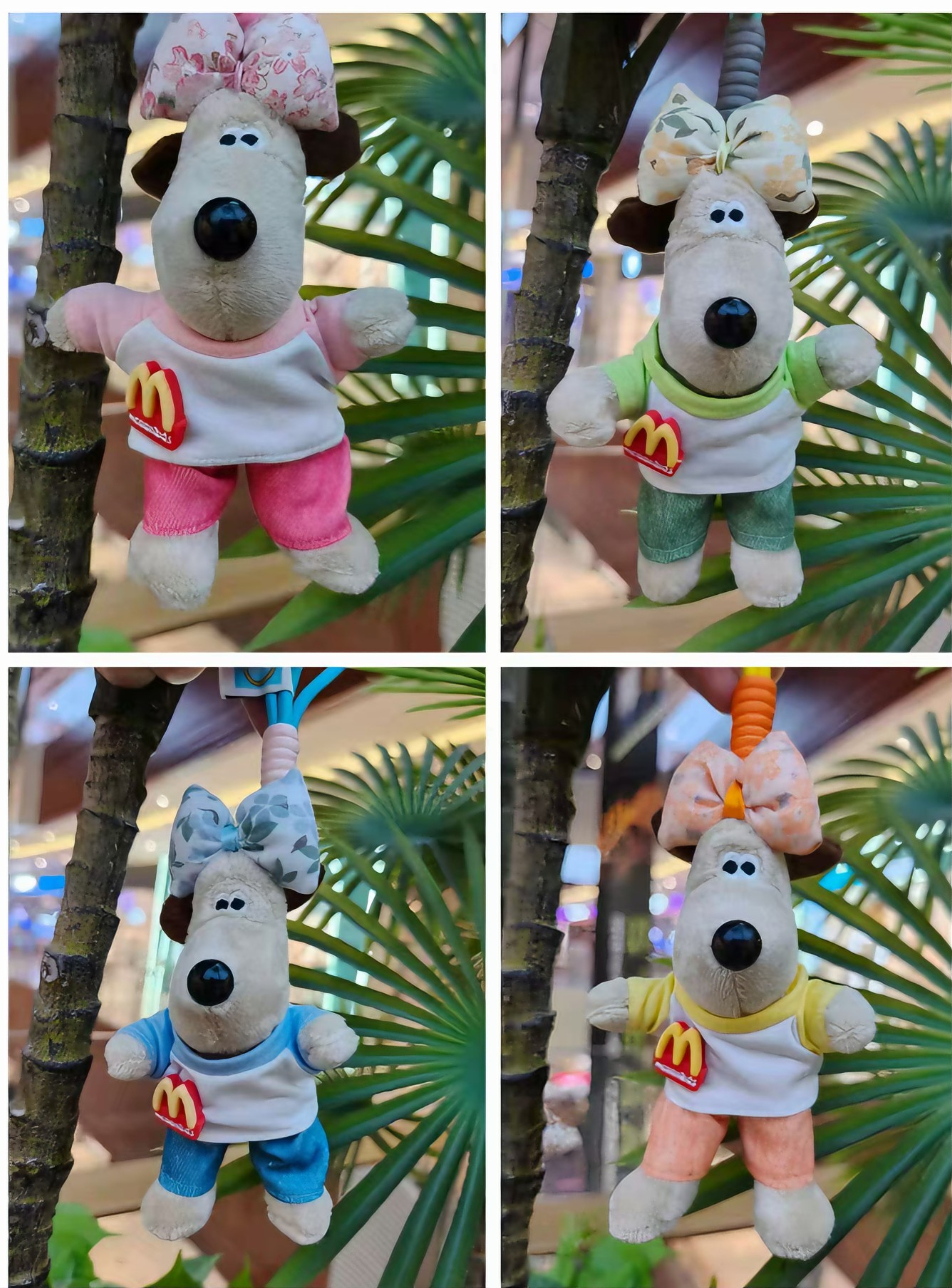 Keychains, backpack buckles, pendants, cute, adorable doll keychains are exquisite and beautiful