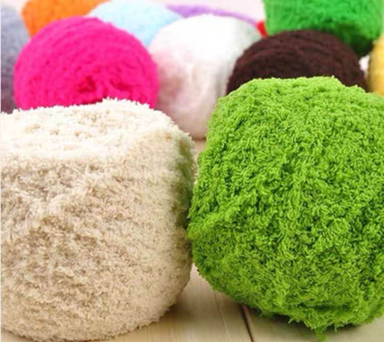 Мягкая шерстяная масса кораллов плетёт вручную шарфики, шляпы, перчатки, три волоски из волосяного волокна pic 6