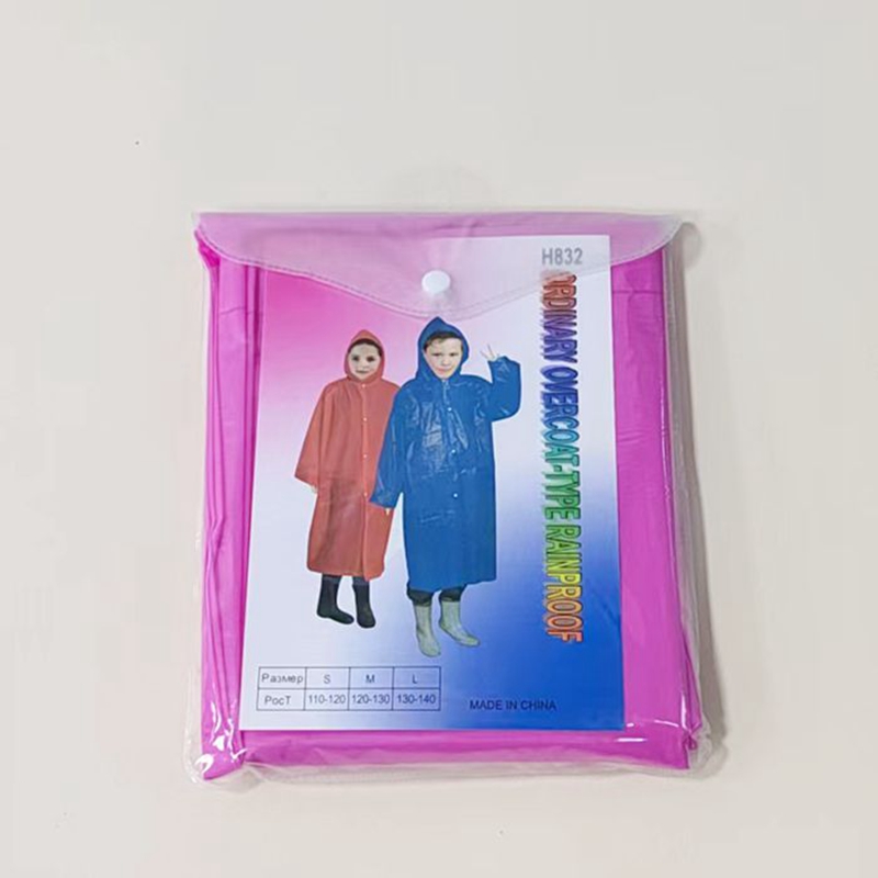 Liwang EVA Children's long raincoats, factory direct sales and wholesale for outdoor travel in rainy days