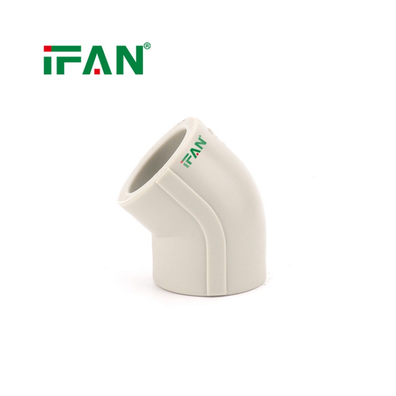 IFAN Factory Supply PPR Pipe Fittings PN25 PPR Elbow Application Scenario