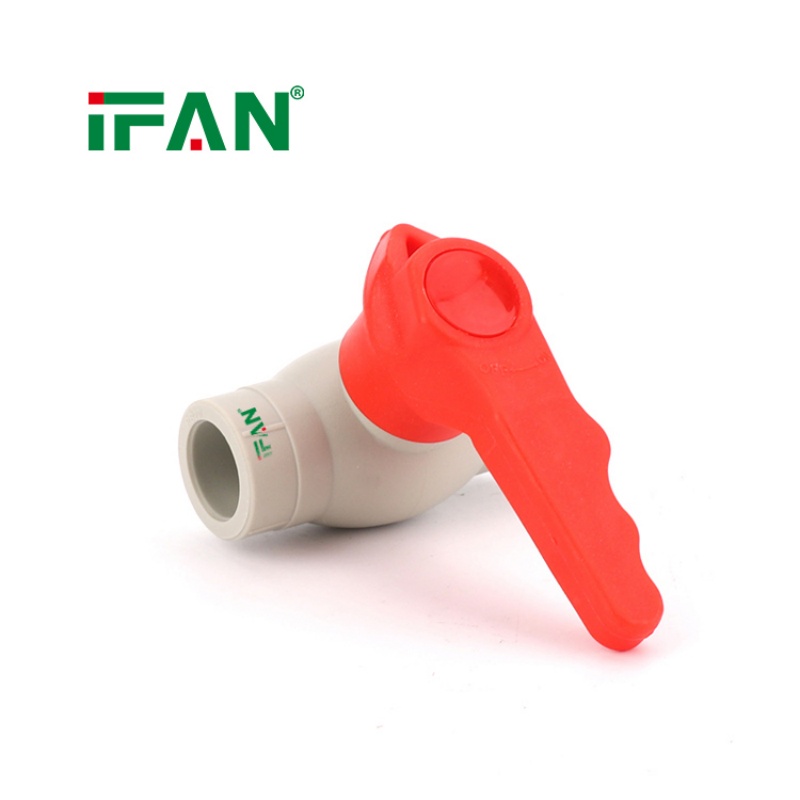 IFAN Customization Manual PPR Red Handle Ball Valve  Item Picture