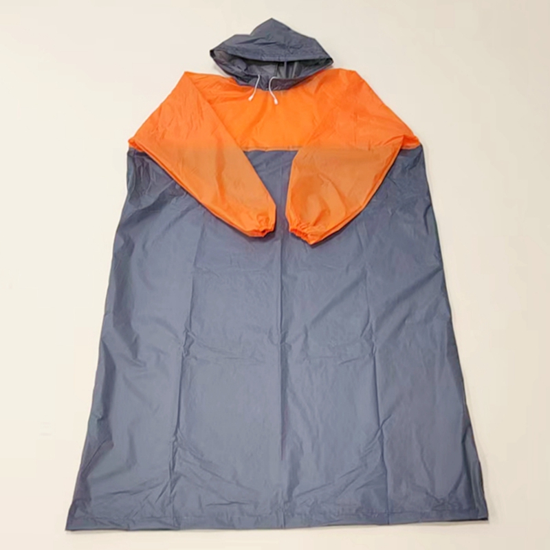 The new EVA high-end two-tone adult raincoat from Li Wang is a fashionable raincoat for outdoor travel and outings Item Picture