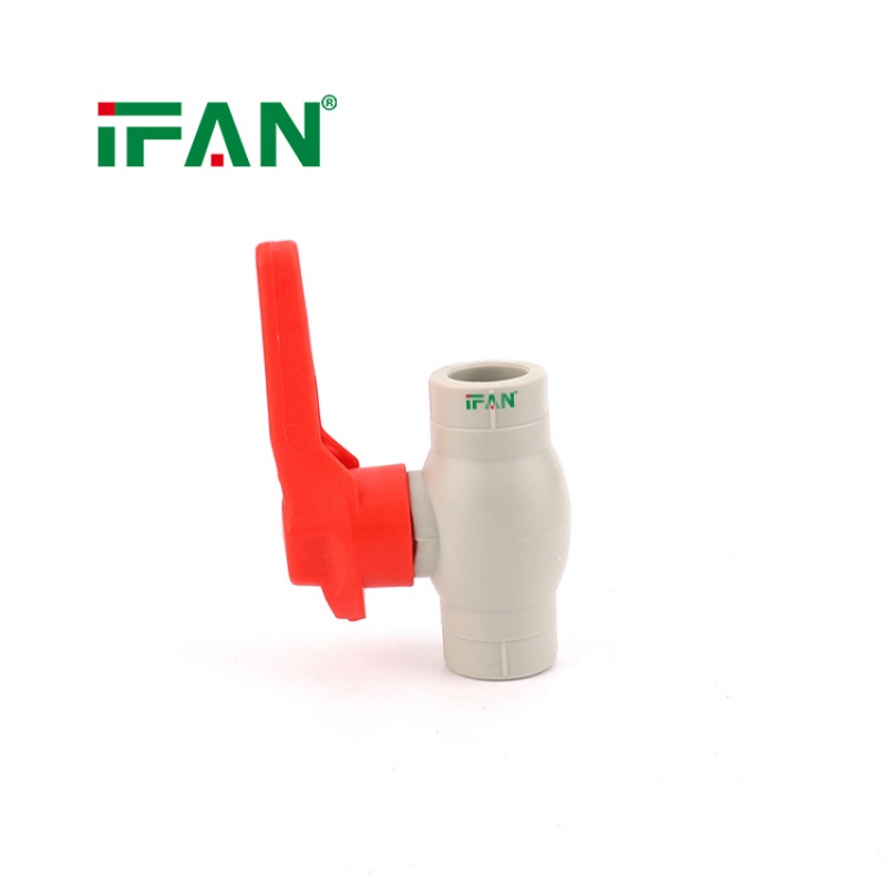 IFAN Customization Manual PPR Red Handle Ball Valve  Application Scenario