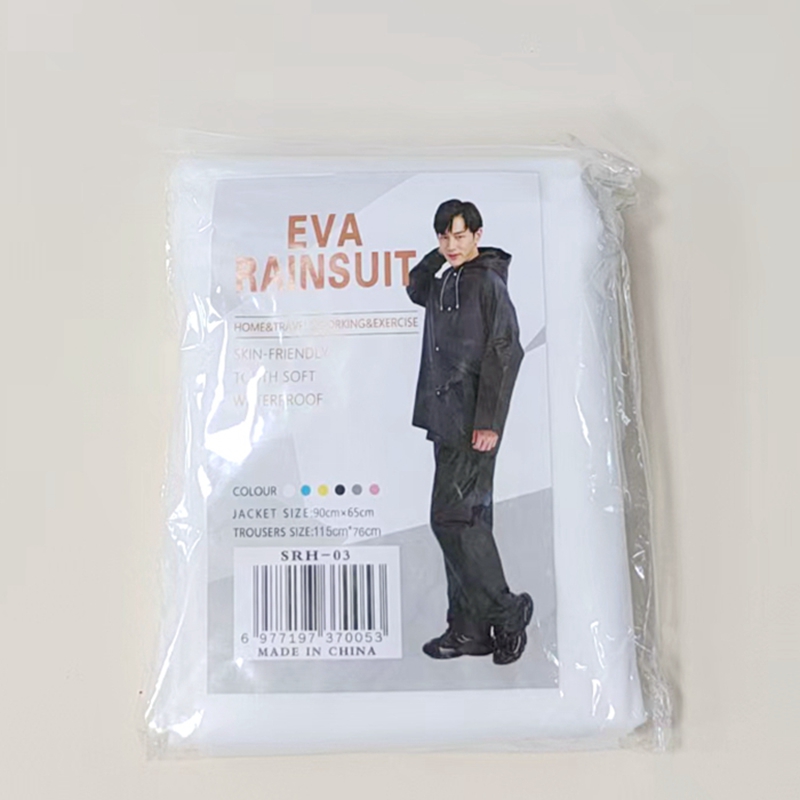 Gasin wholesale material EVA traje de adulto impermeable para días lluviosos turismo al aire libre viaje de montaña impermeable esencial details Picture