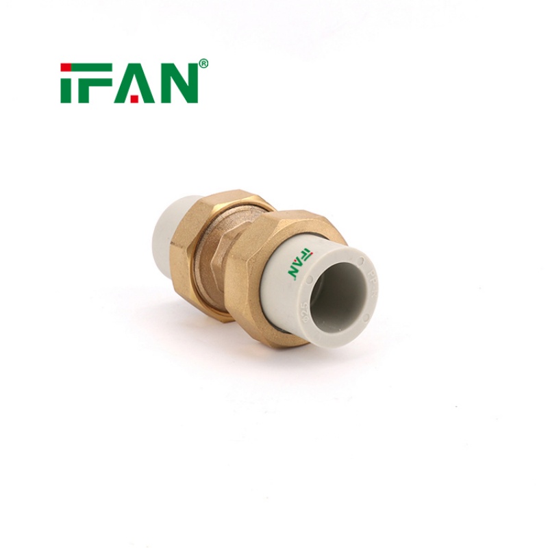 IFAN High Pressure PPR Double Union Pipe Fittings 20-63MM details Picture