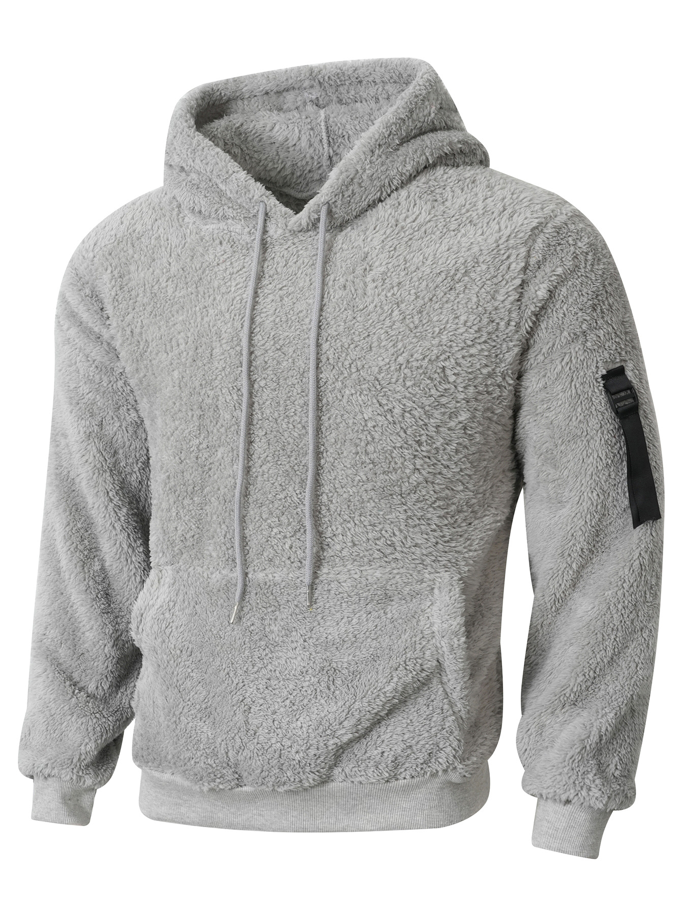 Aliexpress 2025 Autumn/Winter European and American fleece hooded casual commuting pullover men's sweatshirt Application Scenario