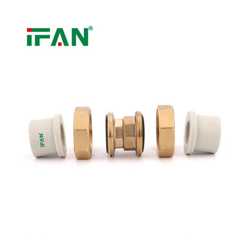 IFAN High Pressure PPR Double Union Pipe Fittings 20-63MM Item Picture