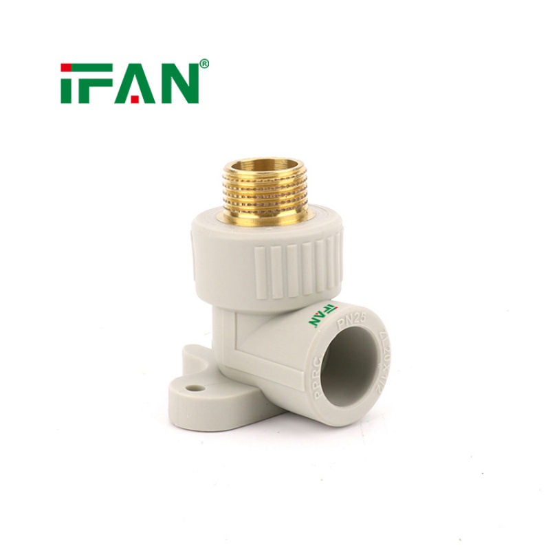 IFAN Seated Elbow Threaded Brass Insert PPR Pipe Fittings Application Scenario