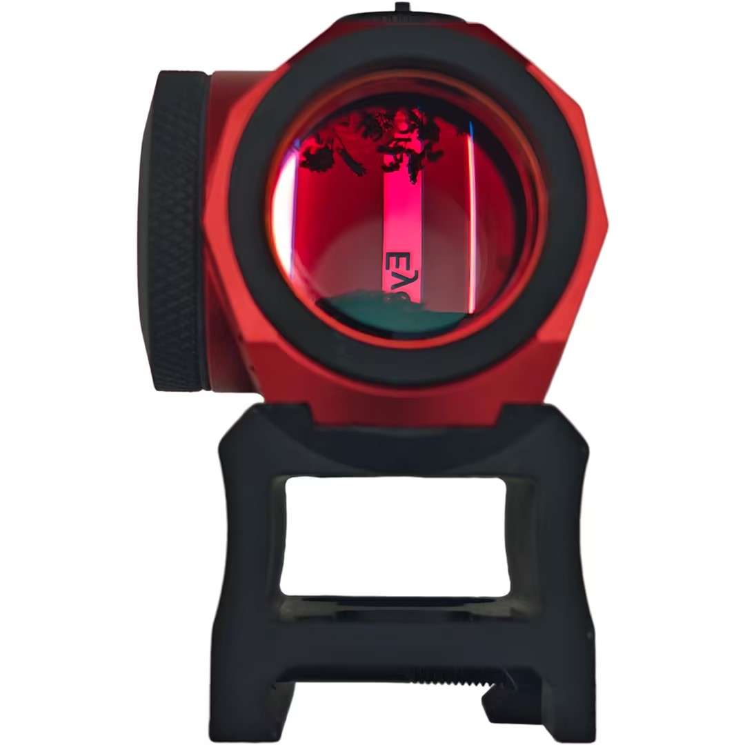 R5 red dot sight with TREAD raised base, 20mm rail, reflective inner red dot sight, outdoor tactical optical sight with plastic storage box wholesale Specification image