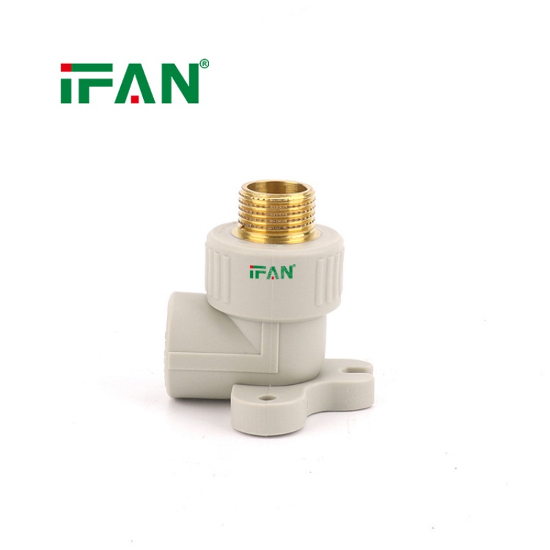 IFAN Seated Elbow Threaded Brass Insert PPR Pipe Fittings Specification image