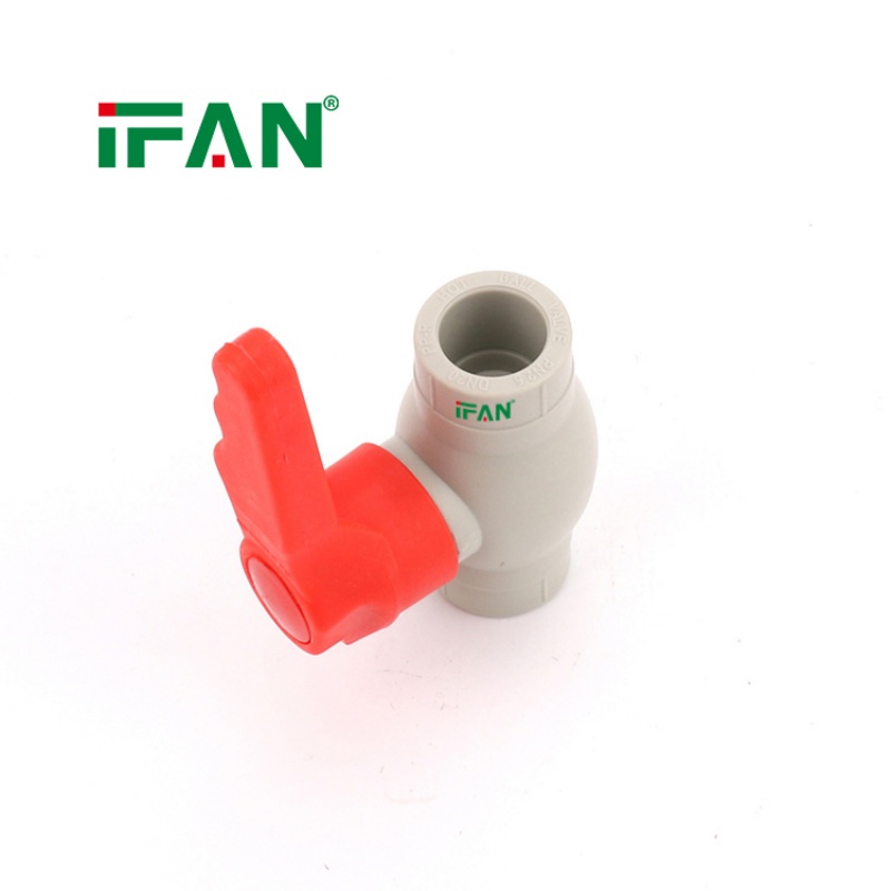 IFAN Customization Manual PPR Red Handle Ball Valve  Specification image