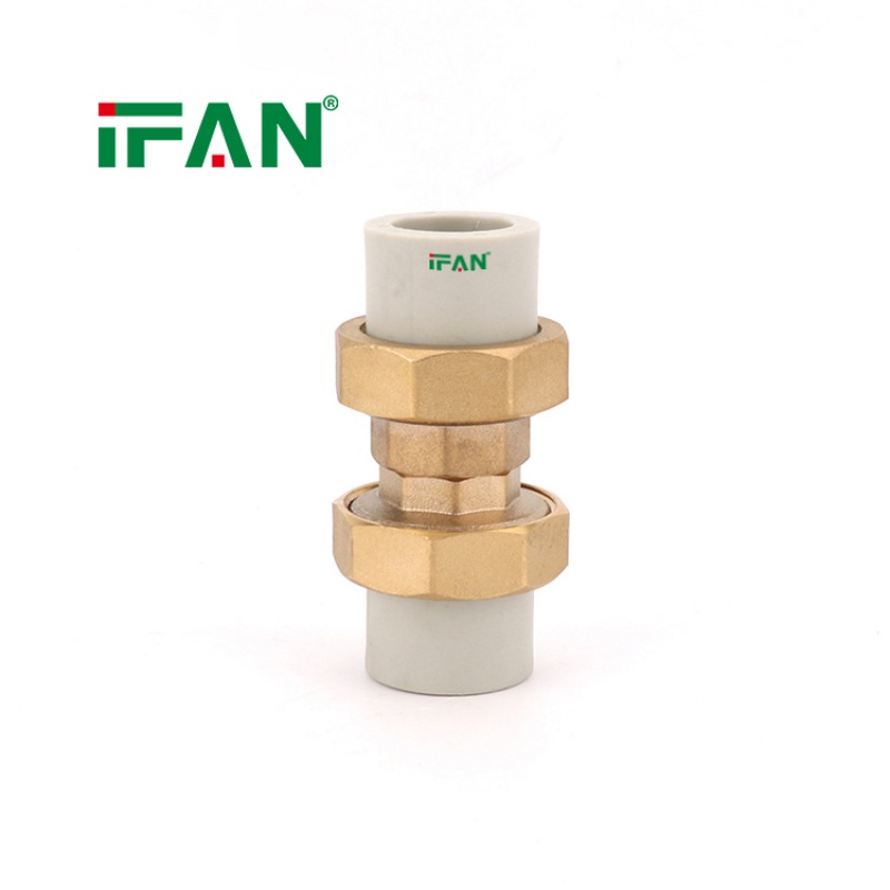 IFAN High Pressure PPR Double Union Pipe Fittings 20-63MM