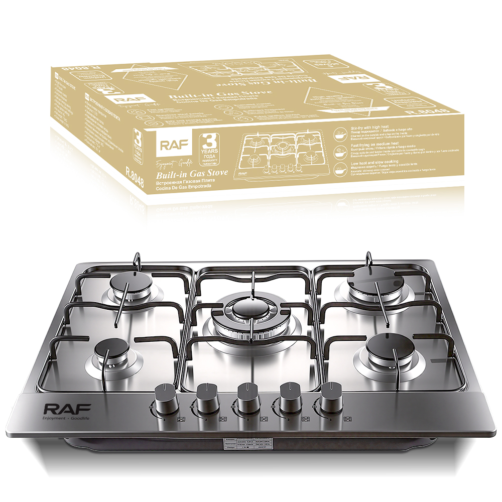 RAF cross-border export of five-burner gas stoves, four-burner stoves, built-in natural gas stoves, liquefied gas stoves and gas stoves Application Scenario