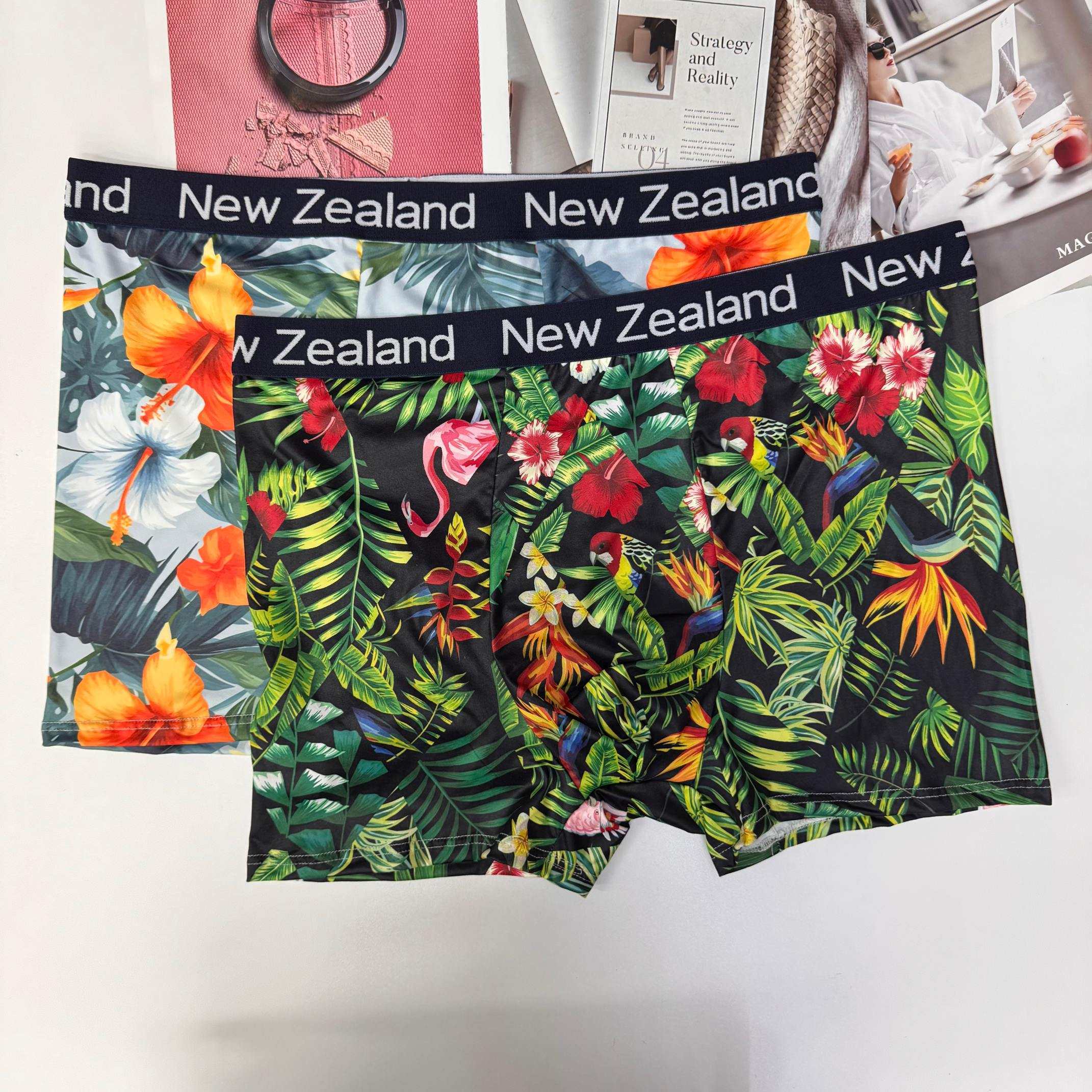 NZ008#New Zealand Men's Underwear Island Style Breathable Comfortable Skin-Friendly Underwear Men's Briefs QNI details Picture