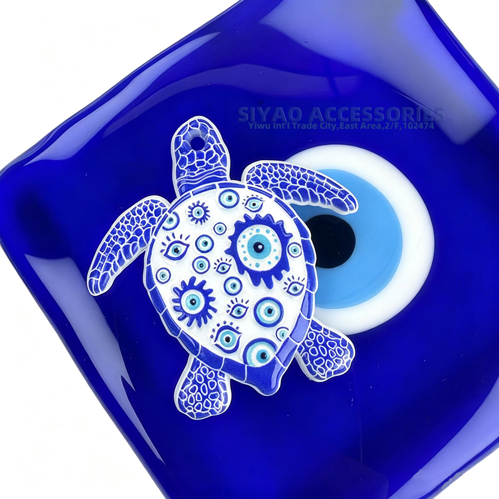 Devil's Eye Blue Eye Accessory Turkish Blue Eye Pendant Keychain Accessory Siyao Accessory WZXN Item Picture