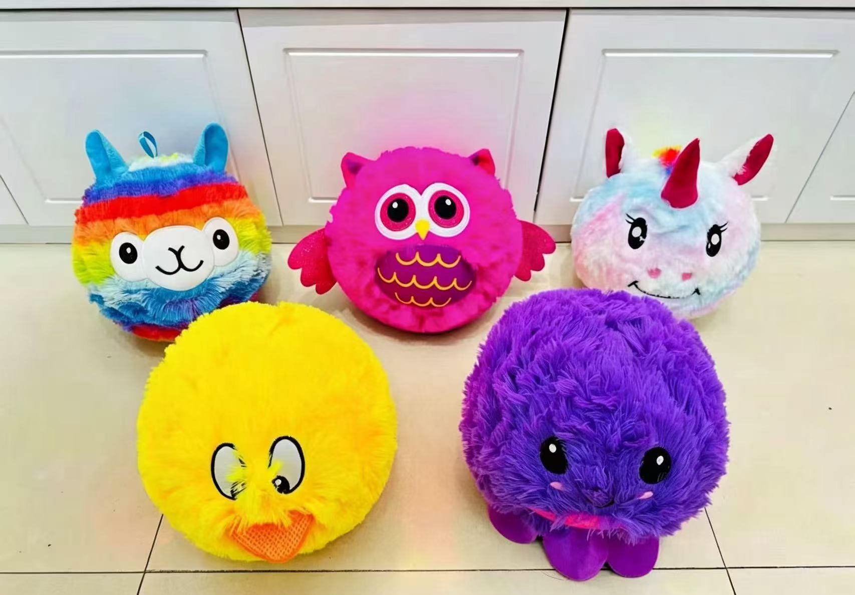 9-inch 120g Funny series plush balls