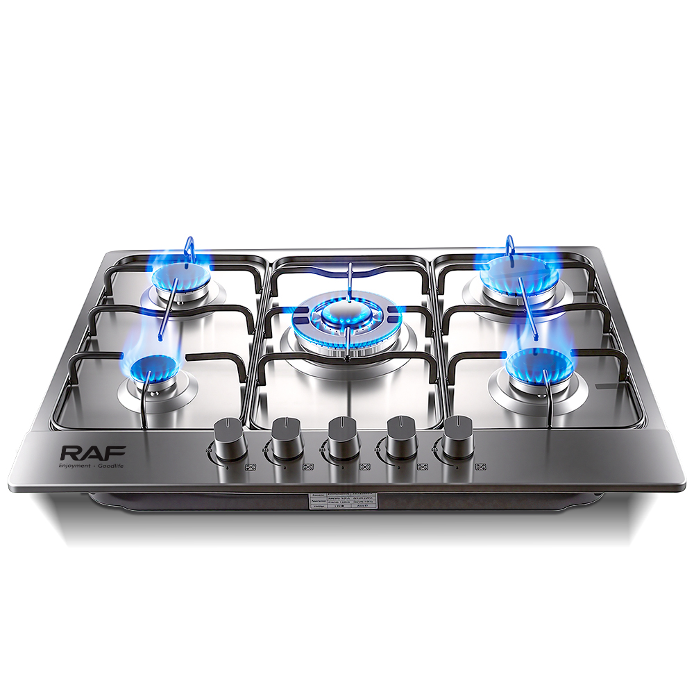 RAF cross-border export of five-burner gas stoves, four-burner stoves, built-in natural gas stoves, liquefied gas stoves and gas stoves Item Picture