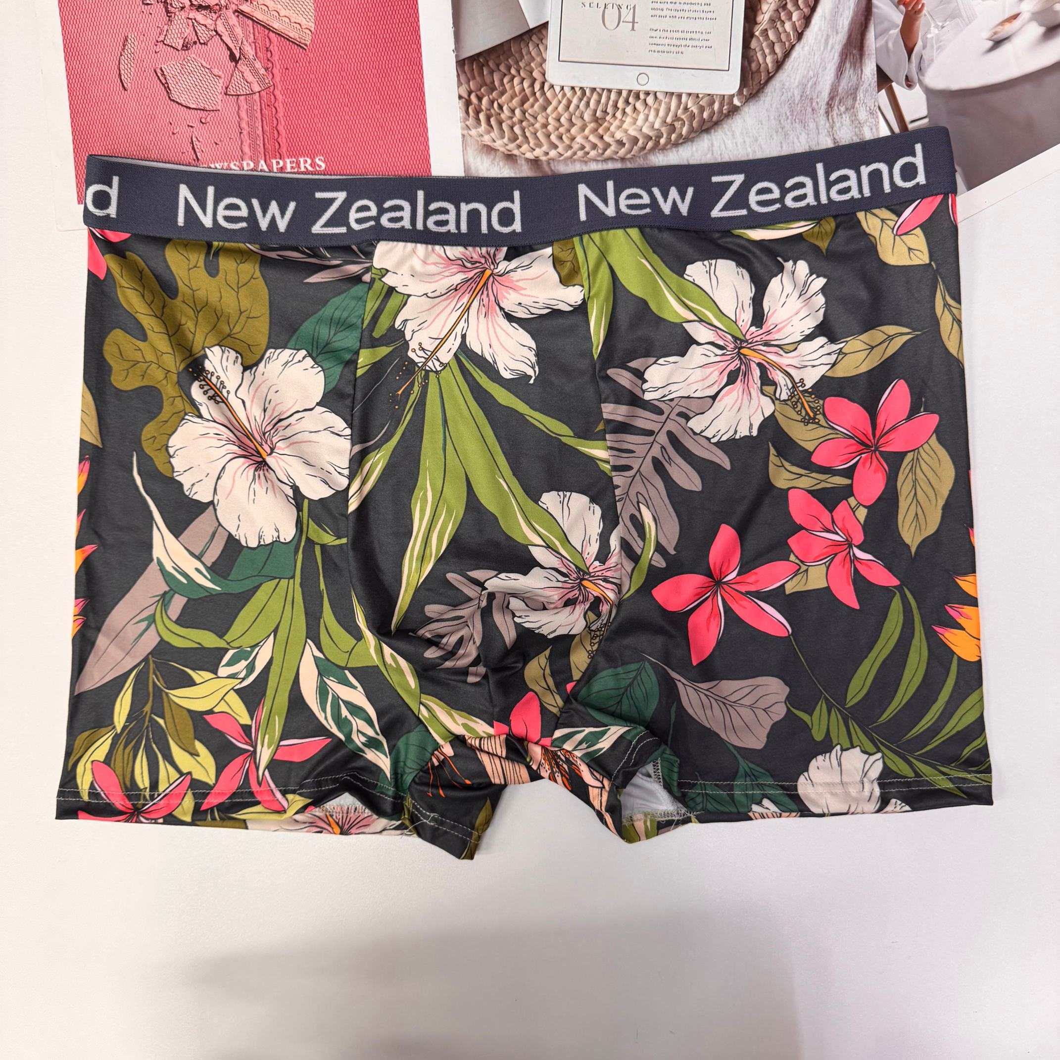 NZ008#New Zealand Men's Underwear Island Style Breathable Comfortable Skin-Friendly Underwear Men's Briefs QNI Item Picture