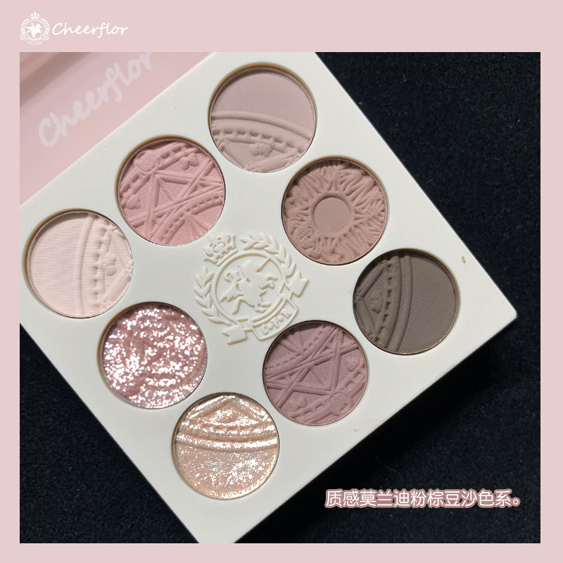 CHEERFLOR's 8-color eyeshadow from Fari Garden details Picture