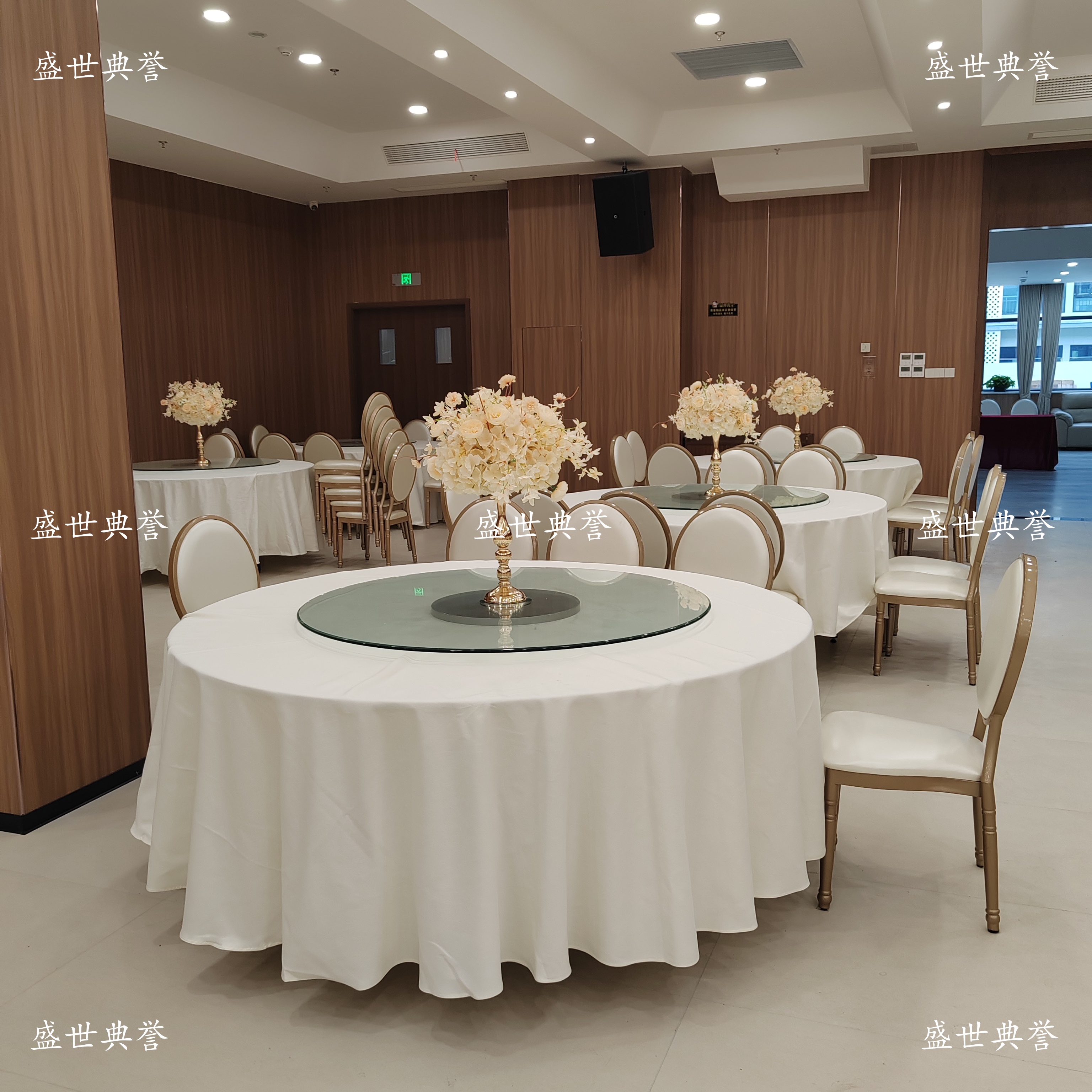 Jiaxing international banquet center mantel centro de convenciones ropa de comedor hotel mantel de banquete de boda mantel de bodas de comercio exterior Specification image