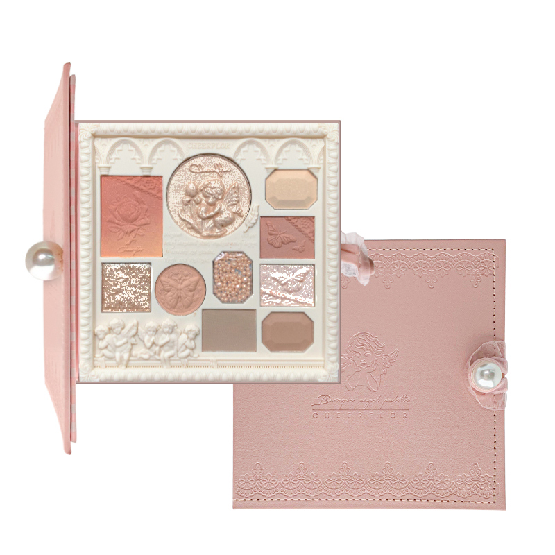 CHEERFLOR Angel Gallery Series embossed Makeup Palette Specification image