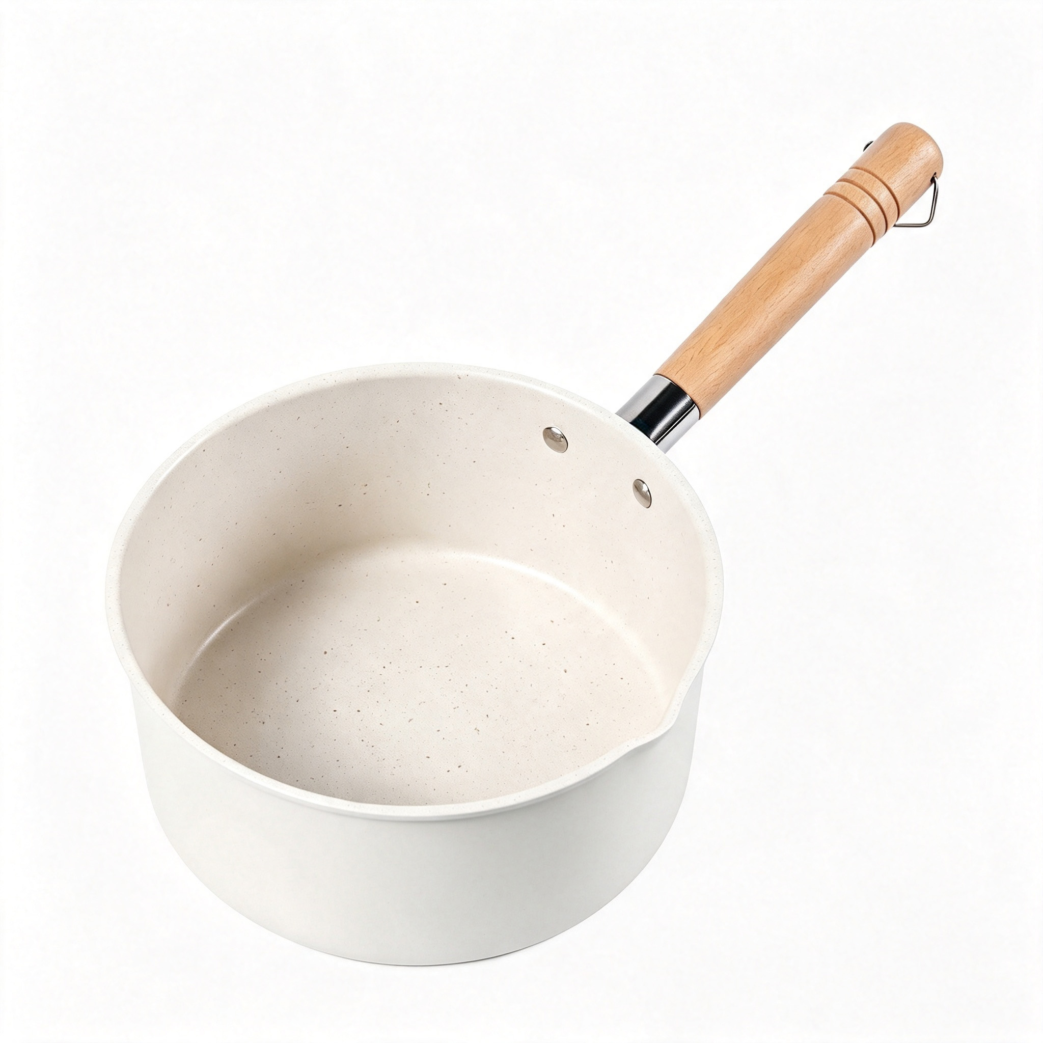 CGUCOOK off-white non-stick milk pot, tourmaline non-stick pot, small milk pot, baby food pot, multi-functional household hot milk pot, instant noodle milk pot Application Scenario