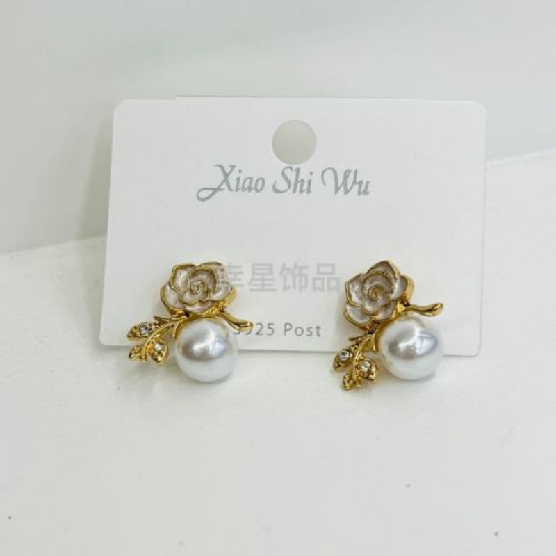 Luckystar accesorios moda simple metal flecos pendientes mujer versátil earwear tendencia earwear colgante earwear lady Item Picture