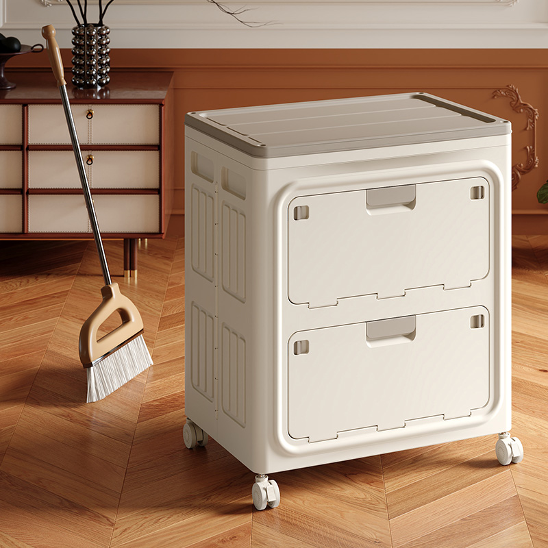 【CL】26Q3#3067 Folding storage box, plastic storage cabinet, storage cabinet Specification image