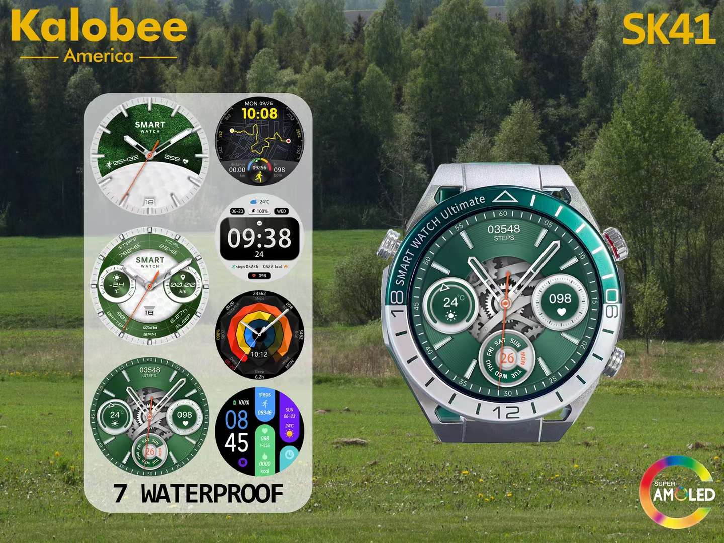 SK41 frecuencia cardíaca sueño sangre oxígeno respiración entrenamiento bluetooth llamada wechat SMS software de notificación de información recepción reloj inteligente apto para adolescentes multi-idioma múltiples modos deportivos colección de datos deportivos reloj inteligente Item Picture