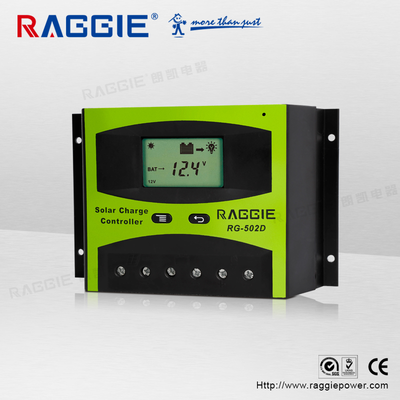 Solar control 60A controller, PWM controller, RAGGIE controller,12V/24V automatic switching controller