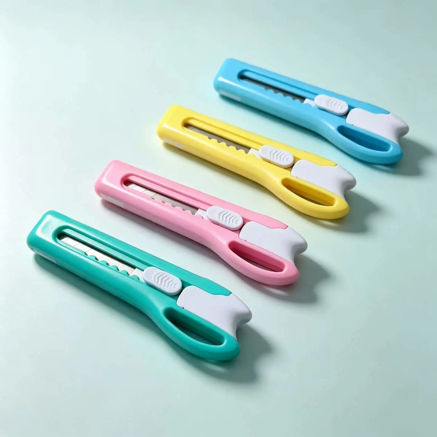 Deli 2024 Utility Knife, small utility knife, Paper cutter, Handmade Knife, Wallpaper Knife, Office Art Stationery detail image 5