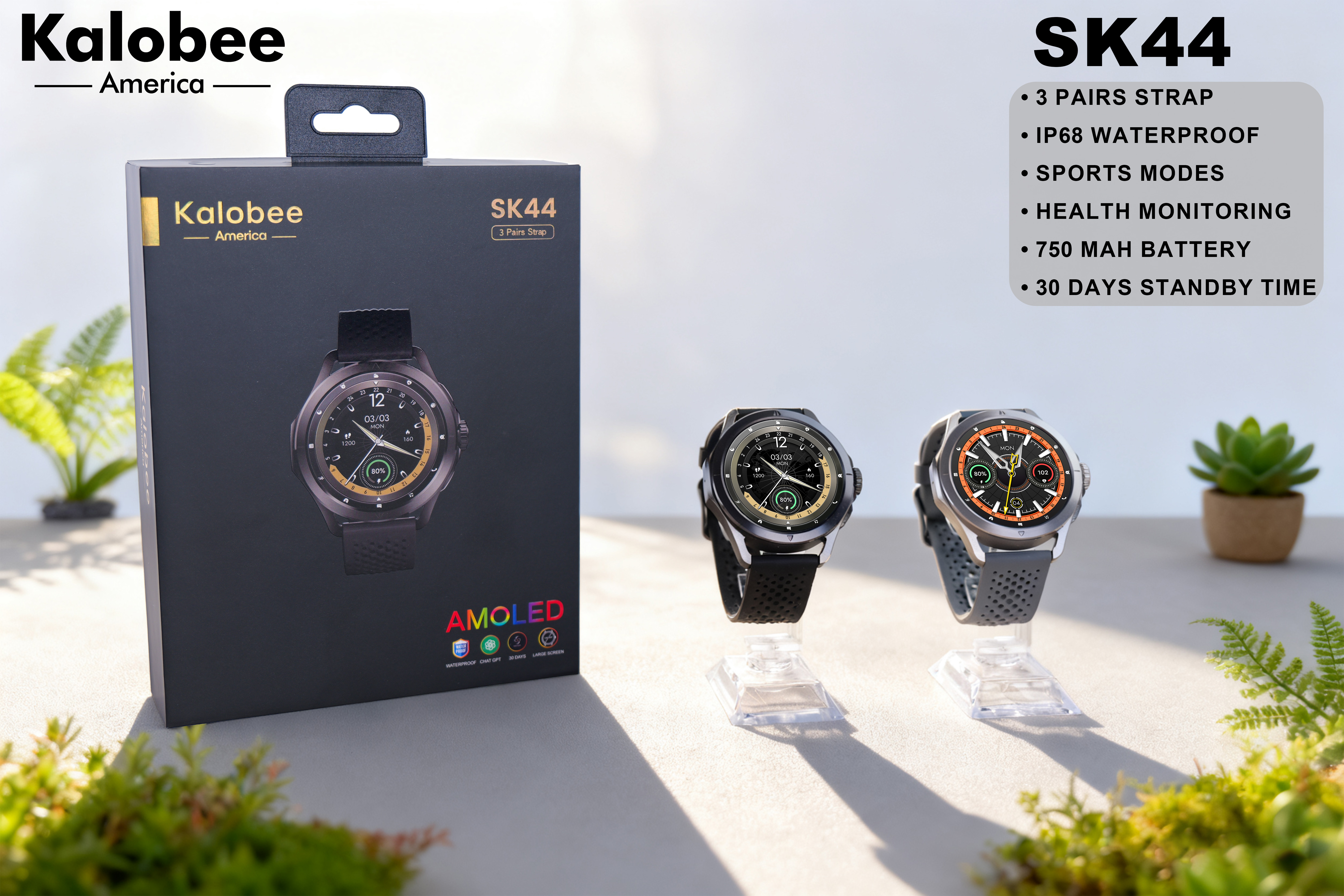 SK44 frecuencia cardíaca sueño sangre oxígeno respiración entrenamiento bluetooth llamada wechat SMS software de notificación de información recepción reloj inteligente apto para adolescentes multi-idioma múltiples modos deportivos colección de datos deportivos reloj inteligente
