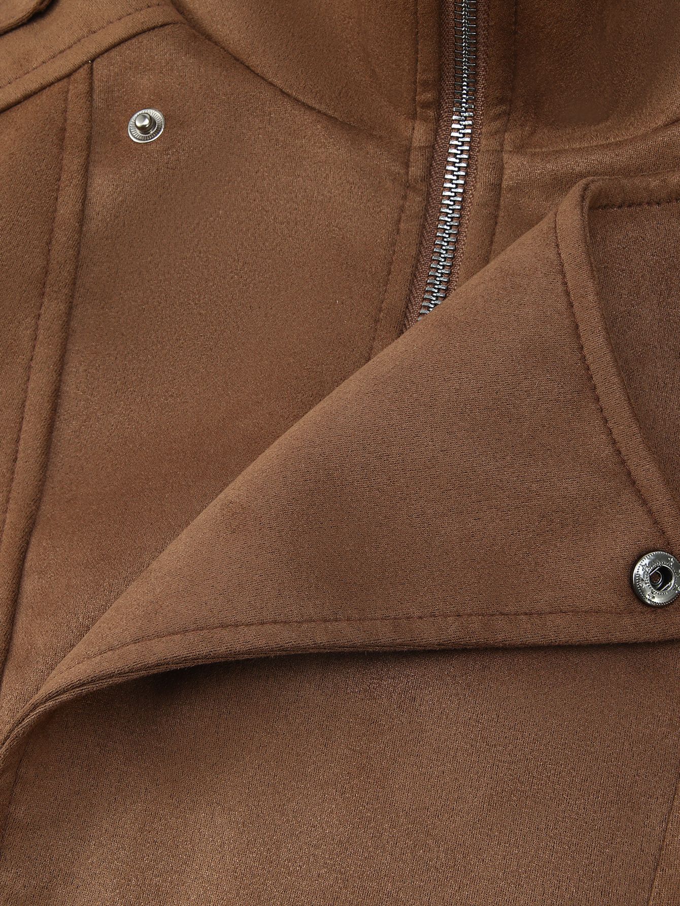 Europa y Estados Unidos estilo corto chaqueta casual gamuza de cuero locomotora abrigo comercio exterior al por mayor Application Scenario