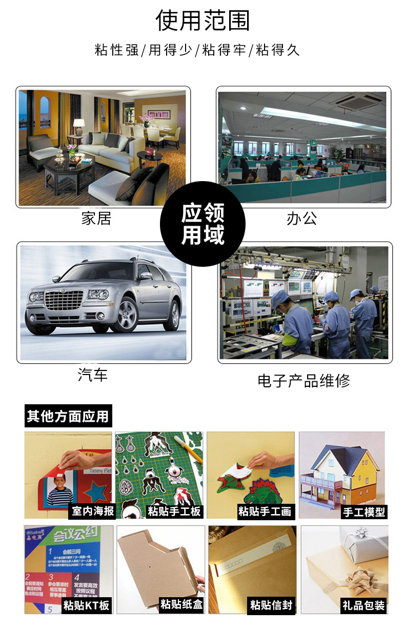 The manufacturer thickened the internet-famous seamless nano-tape, ten-thousand-time transparent water-washable magic glue, and the same type of double-sided tape as the powerful Douyin pic 5
