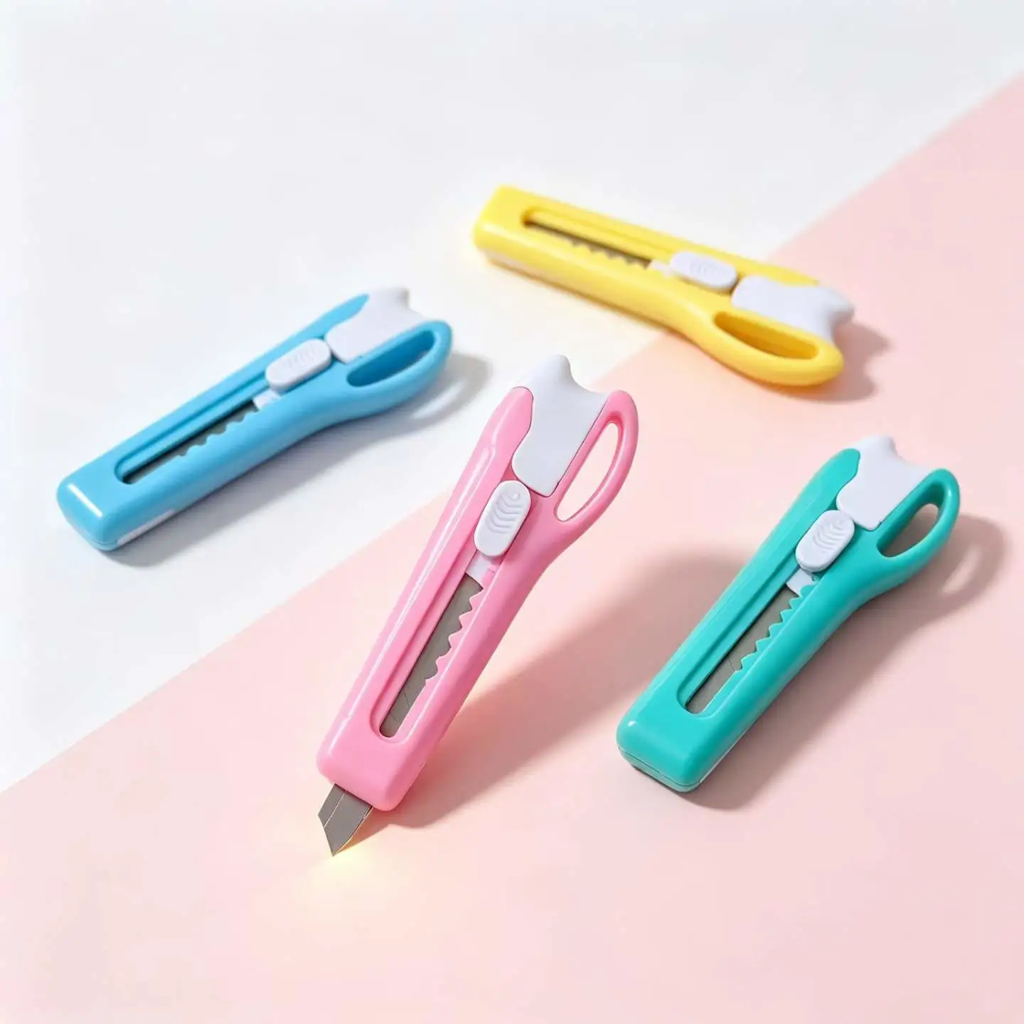 Deli 2024 Utility Knife, small utility knife, Paper cutter, Handmade Knife, Wallpaper Knife, Office Art Stationery detail image 4