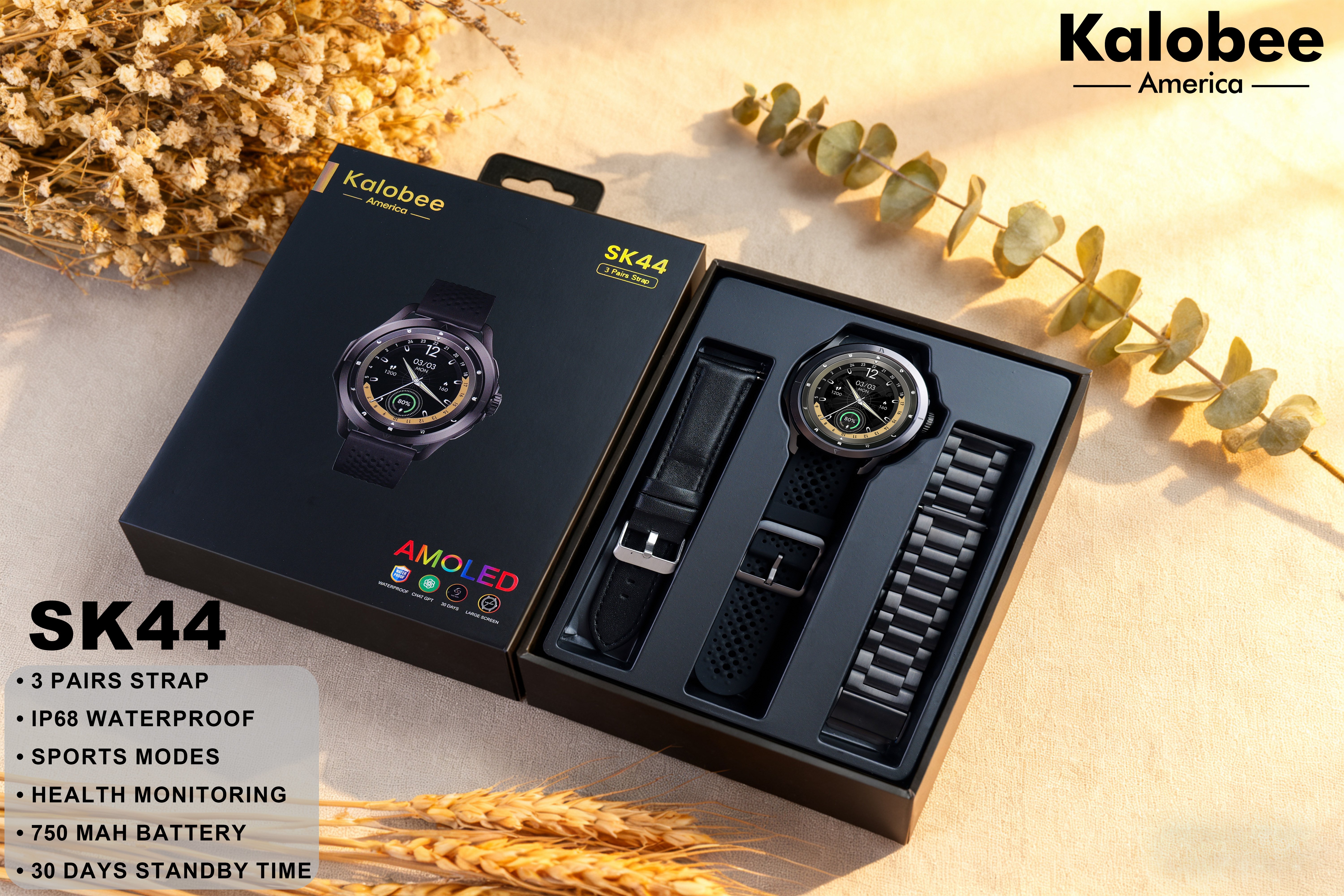 SK44 frecuencia cardíaca sueño sangre oxígeno respiración entrenamiento bluetooth llamada wechat SMS software de notificación de información recepción reloj inteligente apto para adolescentes multi-idioma múltiples modos deportivos colección de datos deportivos reloj inteligente Application Scenario