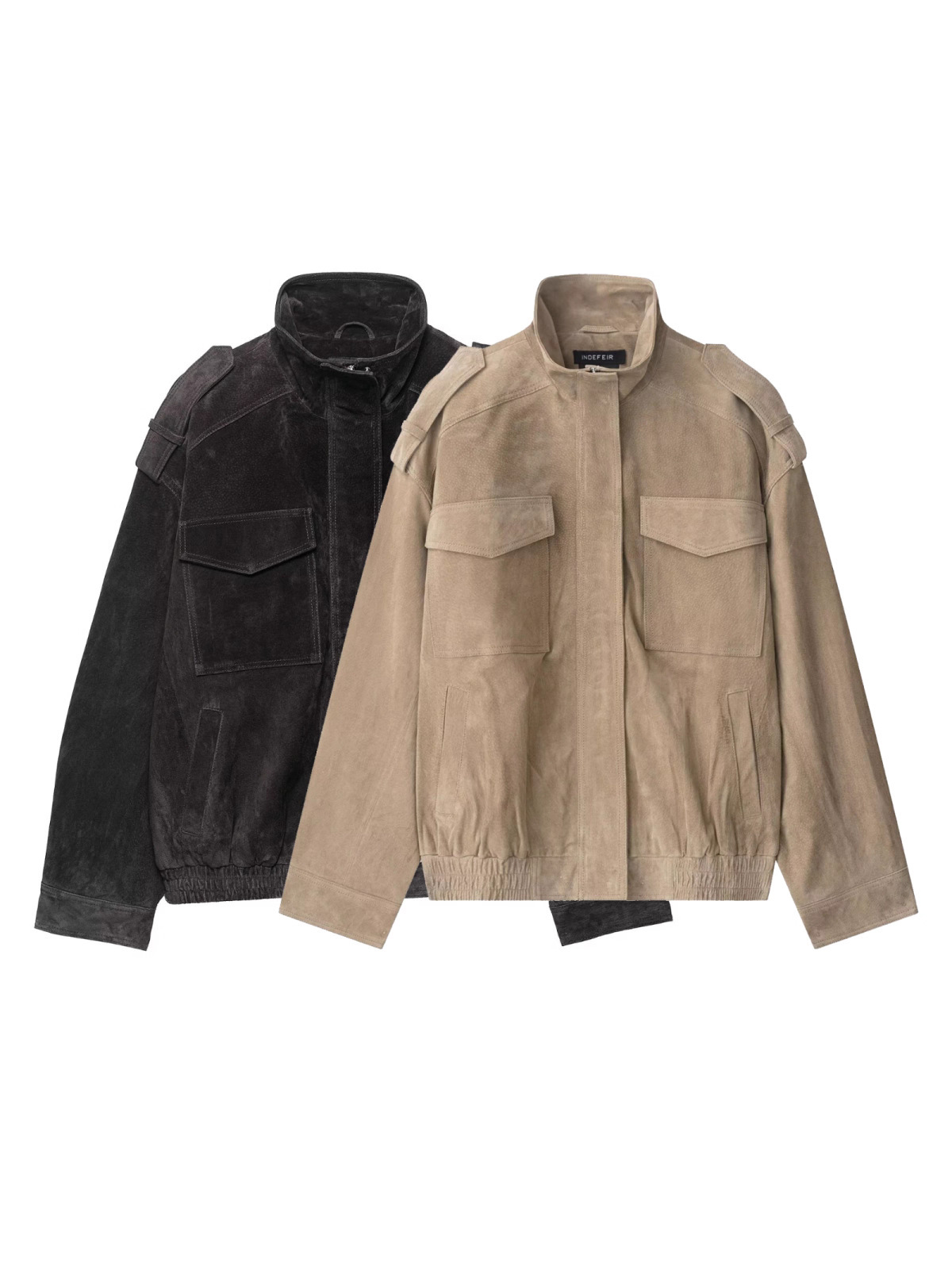 Cross-border foreign trade autumn European and American style women's casual and loose design long-sleeved jacket, small batch in stock Application Scenario