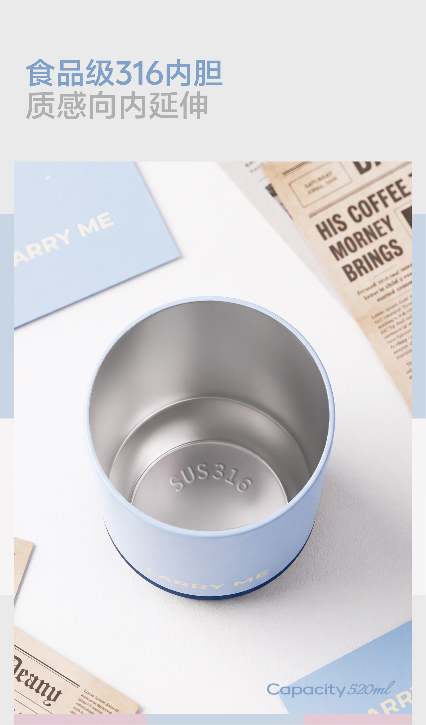 【OSEO】26Q3#5299 printed insulated cup, suitable for both hot and cold drinks. Fashionable and portable cup design pic 7