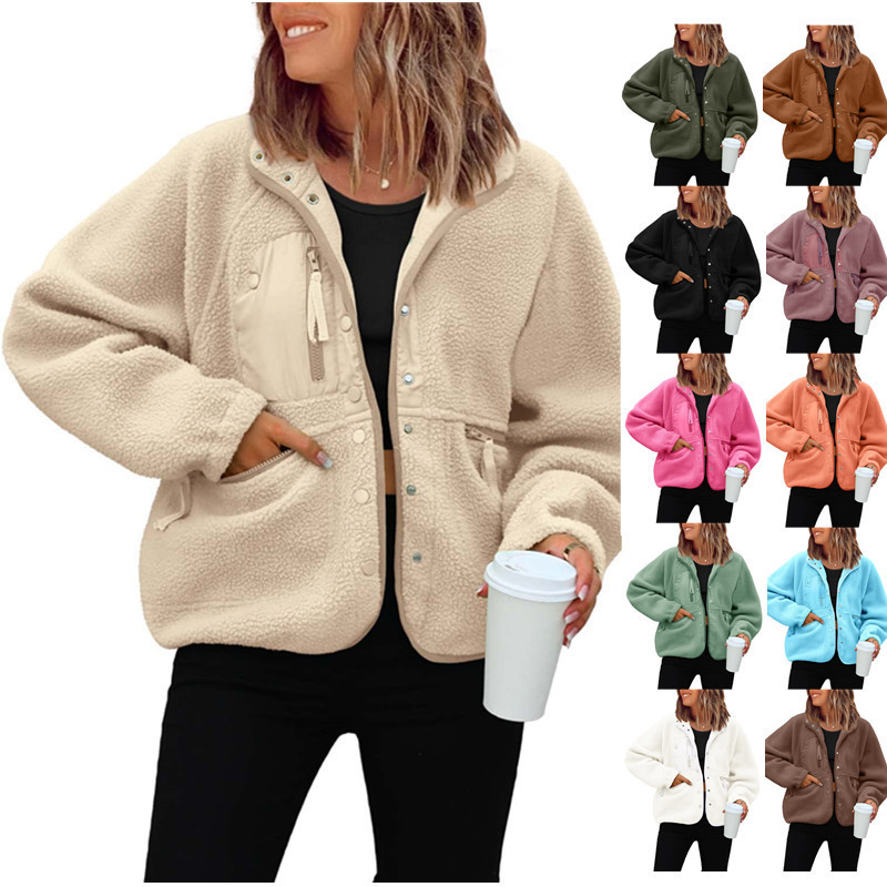 Fp-style 2023TEMU Amazon Autumn/Winter women's fleece jacket, sport and casual hoodie jacket top Application Scenario