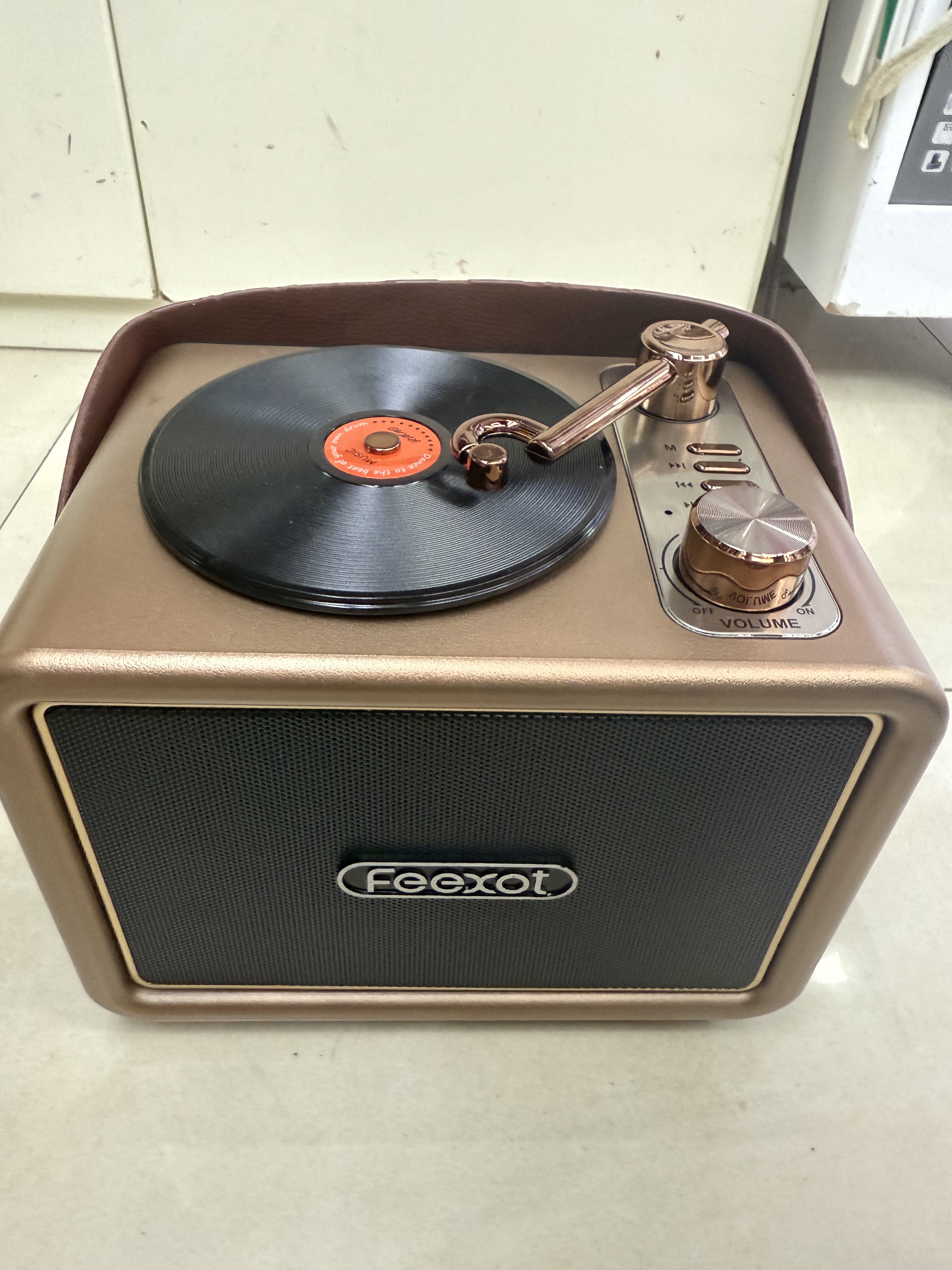 FX-2531BT, FX-2532BT vintage radio, Bluetooth speaker, wood grain, multi-band, multi-functional desktop decoration, phonograph shape, playing music, suitable for gifting to the elderly Specification image