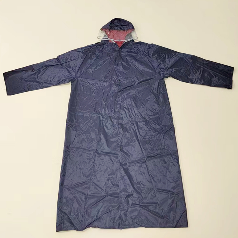 Li Wang Oxford Cloth transparent brim long raincoat, essential raincoat for cycling and traveling wholesale and direct sales Application Scenario