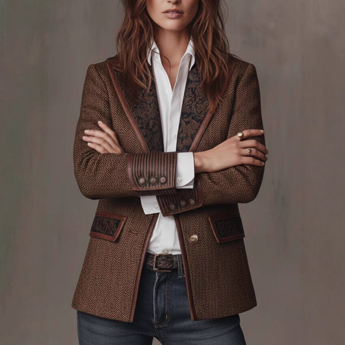 New cross-border Amazon shein loose round-neck zipper baseball jacket for women, solid-color European and American coat for autumn and winter