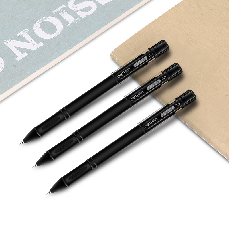 Deli S65 ballpoint pen with 0.5mm bullet cartridge Application Scenario