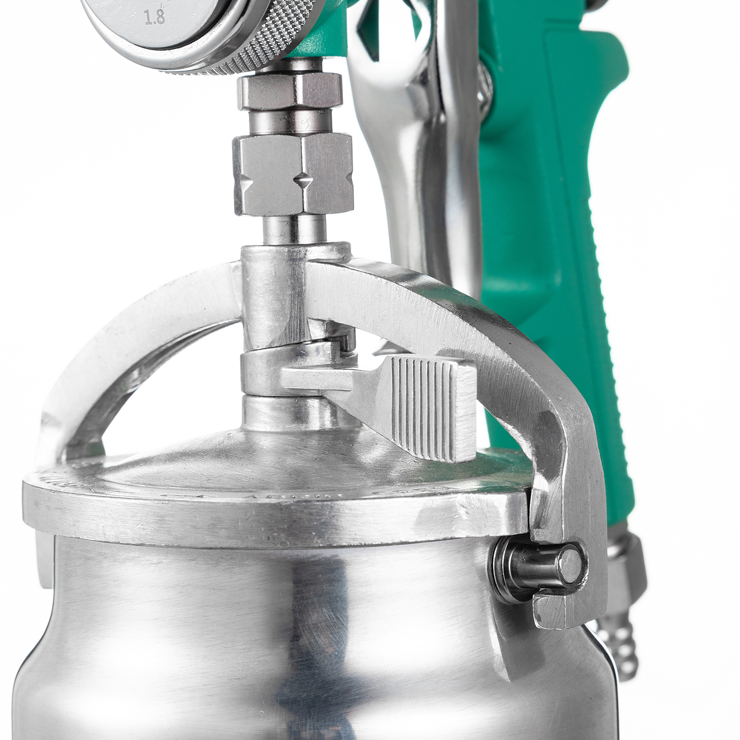 4001 Pneumatic spray gun: Small area paint repair and coating spray gun, leather coat oiling, wall painting Specification image