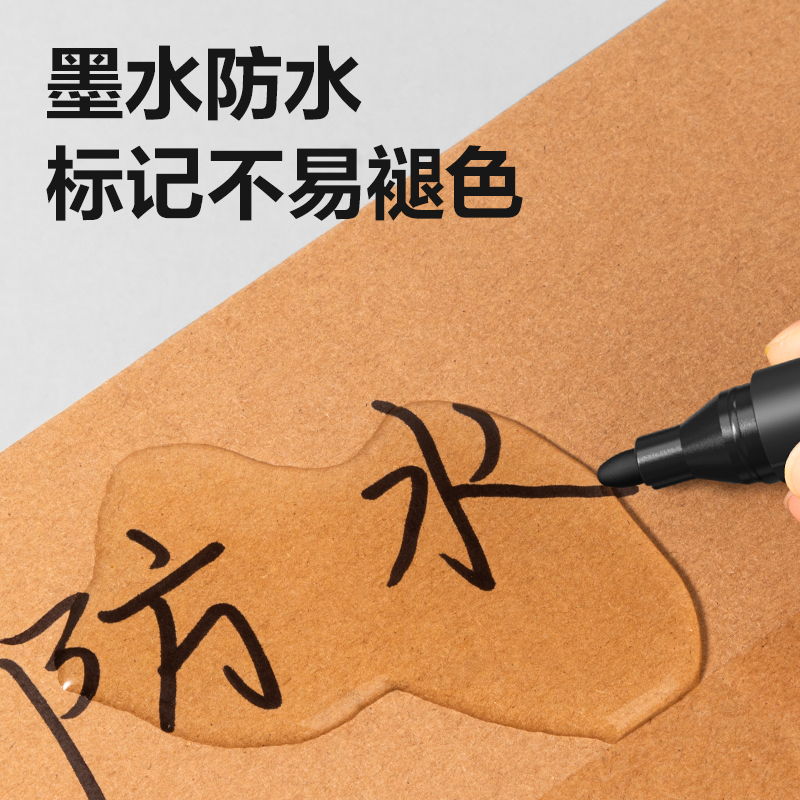 Delisida 6881 Marker Pen (Black) details Picture