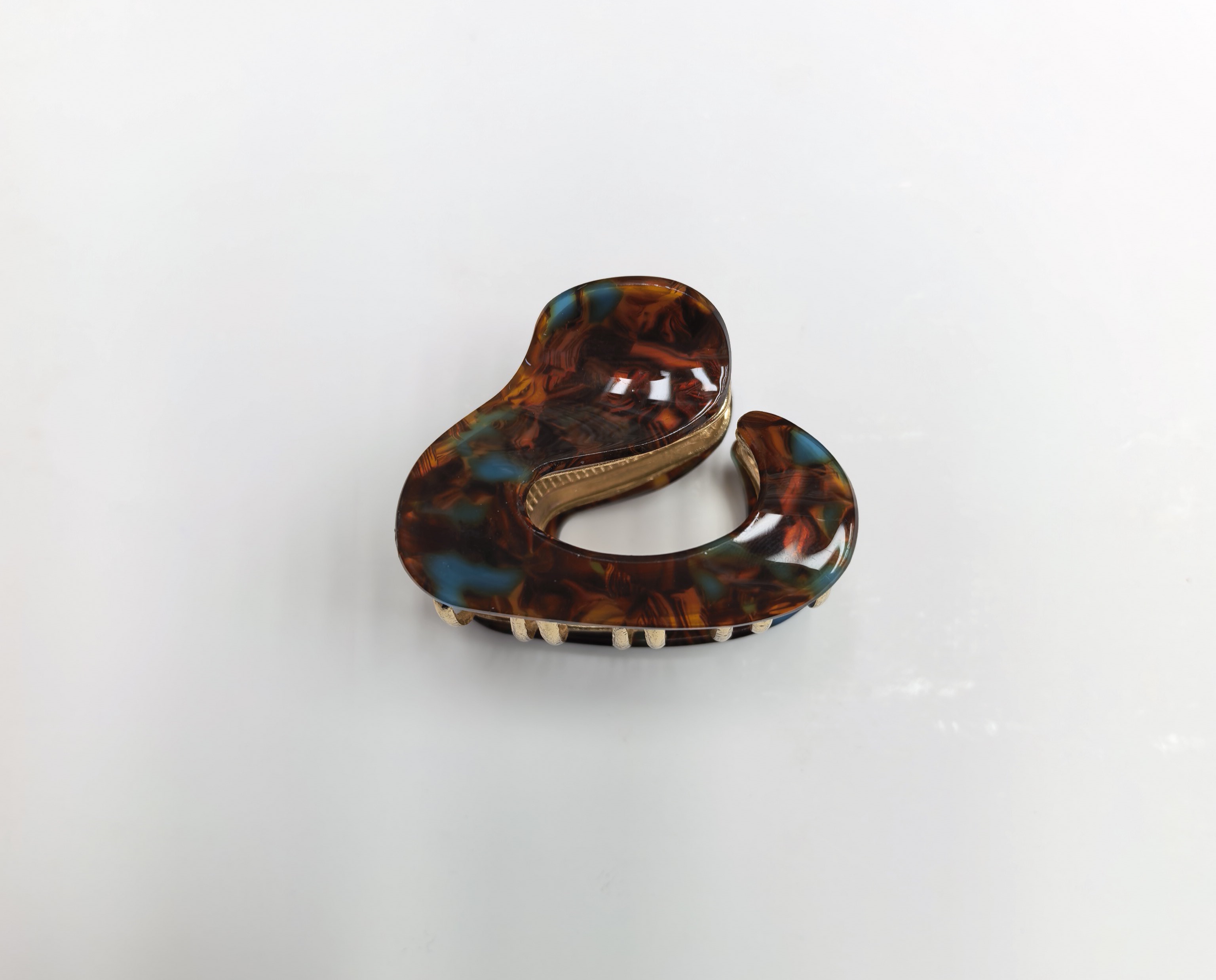 Multi-color scratch-clip women's 2026 new Korean version versatile back hair clip, high-end and elegant shark clip hair accessory