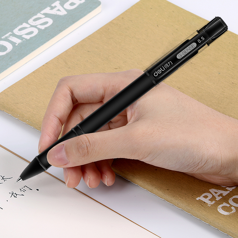 Deli S65 ballpoint pen with 0.5mm bullet cartridge Item Picture