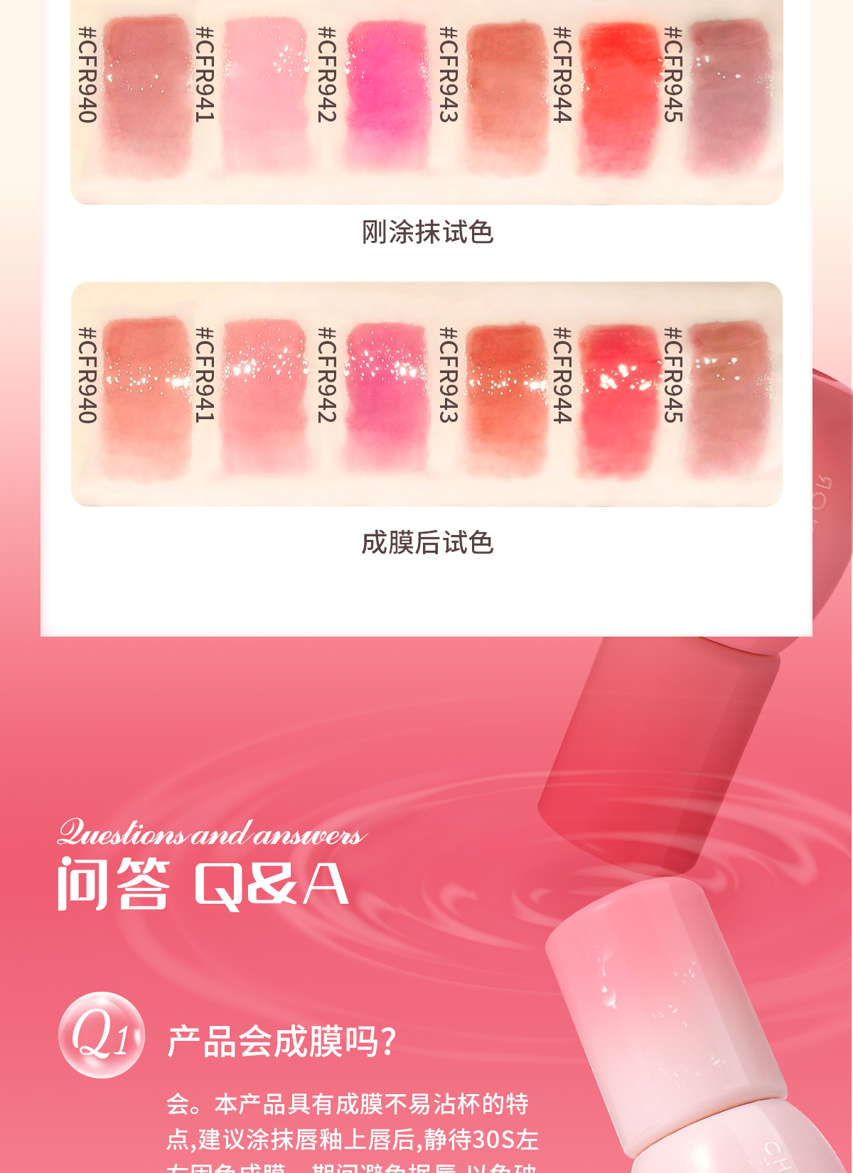 CHEERFLOR Lustrous Little Chubby Lip Gloss Application Scenario